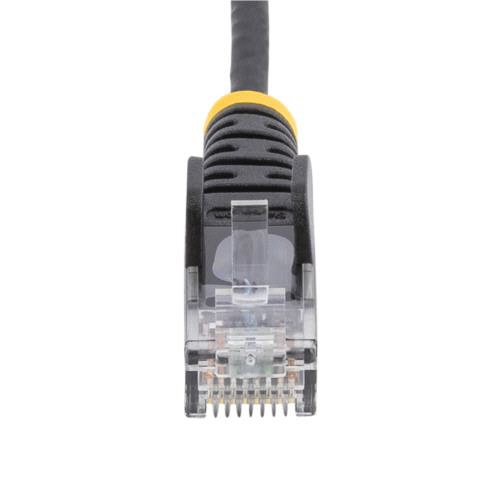 ＳｔａｒＴｅｃｈ．ｃｏｍ　カテゴリ６　ＬＡＮケーブル　極細タイプ　ツメ折れ防止　１ｍ　ブラック　Ｎ６ＰＡＴ１００ＣＭＢＫＳ　１本4