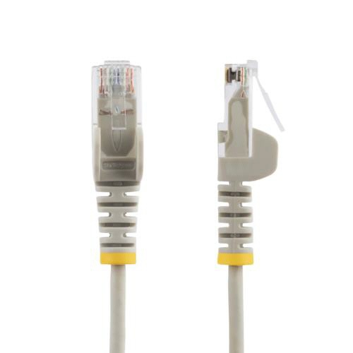 ＳｔａｒＴｅｃｈ．ｃｏｍ　カテゴリ６　ＬＡＮケーブル　極細タイプ　ツメ折れ防止　０．５ｍ　グレー　Ｎ６ＰＡＴ５０ＣＭＧＲＳ　１本2