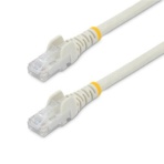 ＳｔａｒＴｅｃｈ．ｃｏｍ　カテゴリ６　ＬＡＮケーブル　ＲＪ４５モールドコネクタ　ツメ折れ防止　０．５ｍ　ホワイト　Ｎ６ＰＡＴＣ５０ＣＭＷＨ　１本