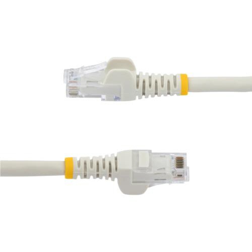 ＳｔａｒＴｅｃｈ．ｃｏｍ　カテゴリ６　ＬＡＮケーブル　ＲＪ４５モールドコネクタ　ツメ折れ防止　０．５ｍ　ホワイト　Ｎ６ＰＡＴＣ５０ＣＭＷＨ　１本3