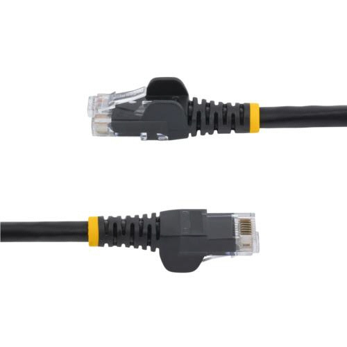 ＳｔａｒＴｅｃｈ．ｃｏｍ　カテゴリ６　ＬＡＮケーブル　ＲＪ４５モールドコネクタ　ツメ折れ防止　５ｍ　ブラック　Ｎ６ＰＡＴＣ５ＭＢＫ　１本3