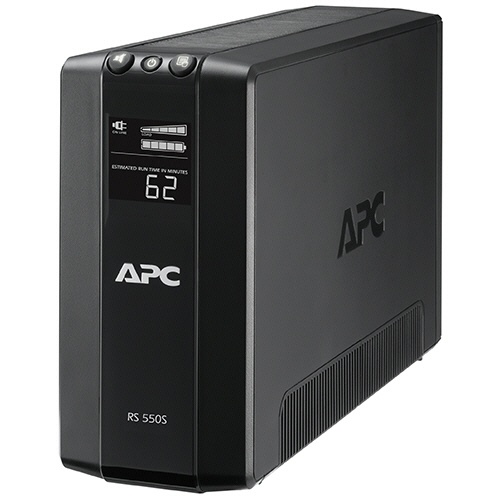 ＡＰＣ（シュナイダーエレクトリック）　ＵＰＳ　無停電電源装置　ＲＳ　５年保証モデル　５５０ＶＡ／３３０Ｗ　ＢＲ５５０Ｓ－ＪＰ５Ｗ　１台1