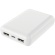 ハイディスク　モバイルバッテリー（ＰＰ袋）　１００００ｍＡｈ　ホワイト　ＨＤ４－ＭＢＴＣ１００００ＷＨＰ　１個1