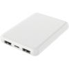 ハイディスク モバイルバッテリー(PP袋) 5000mAh ホワイト HD4-MBTC5000WHP 1個