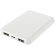 ハイディスク　モバイルバッテリー（ＰＰ袋）　５０００ｍＡｈ　ホワイト　ＨＤ４－ＭＢＴＣ５０００ＷＨＰ　１個1