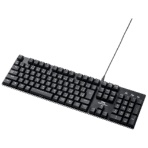 サンワサプライ　メカニカルキーボード　１０８キー　ブラック　ＳＫＢ－ＭＫ３ＢＫ　１台