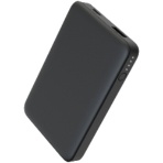 オウルテック モバイルバッテリー スリム型 PD12W対応 5000mAh ブラック OWL-LPB5028-BK 1個