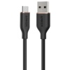 アンカージャパン ANKER USB-C & USB-A ケーブル Flow 0.9m ミッドナイトブラック A85G1N11 1本