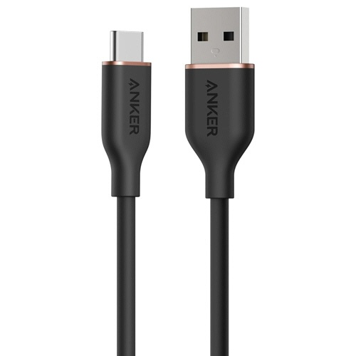 アンカージャパン　ＡＮＫＥＲ　ＵＳＢ－Ｃ　＆　ＵＳＢ－Ａ　ケーブル　Ｆｌｏｗ　０．９ｍ　ミッドナイトブラック　Ａ８５Ｇ１Ｎ１１　１本1