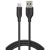 アンカージャパン　ＡＮＫＥＲ　ＵＳＢ－Ｃ　＆　ＵＳＢ－Ａ　ケーブル　Ｆｌｏｗ　１．８ｍ　ミッドナイトブラック　Ａ８５Ｇ１Ｎ１２　１本