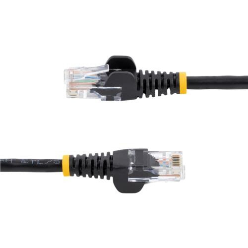 ＳｔａｒＴｅｃｈ．ｃｏｍ　カテゴリ５ｅ　ＬＡＮケーブル　ツメ折れ防止ＲＪ４５コネクタ　３ｍ　ブラック　４５ＰＡＴ３ＭＢＫ　１本3