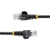 ＳｔａｒＴｅｃｈ．ｃｏｍ　カテゴリ５ｅ　ＬＡＮケーブル　ツメ折れ防止ＲＪ４５コネクタ　０．５ｍ　ブラック　４５ＰＡＴ５０ＣＭＢＫ　１本3