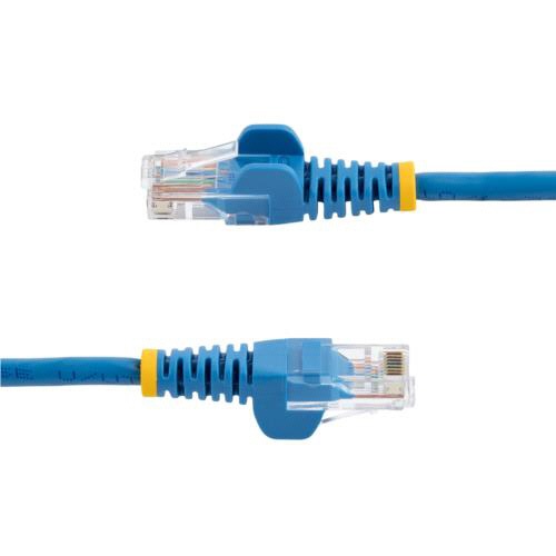 ＳｔａｒＴｅｃｈ．ｃｏｍ　カテゴリ５ｅ　ＬＡＮケーブル　ツメ折れ防止ＲＪ４５コネクタ　０．５ｍ　ブルー　４５ＰＡＴ５０ＣＭＢＬ　１本3