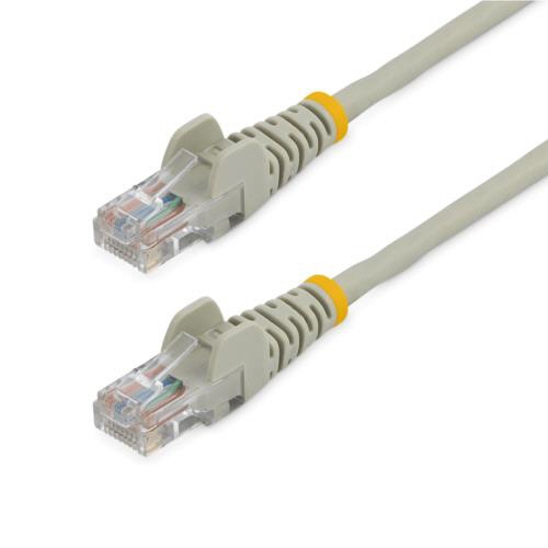 ＳｔａｒＴｅｃｈ．ｃｏｍ　カテゴリ５ｅ　ＬＡＮケーブル　ツメ折れ防止ＲＪ４５コネクタ　０．５ｍ　グレー　４５ＰＡＴ５０ＣＭＧＲ　１本1
