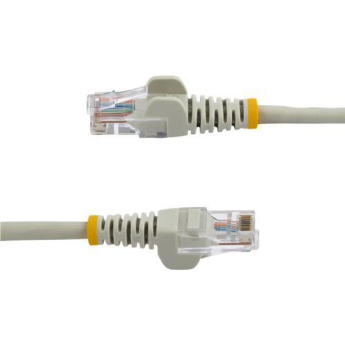 ＳｔａｒＴｅｃｈ．ｃｏｍ　カテゴリ５ｅ　ＬＡＮケーブル　ツメ折れ防止ＲＪ４５コネクタ　０．５ｍ　グレー　４５ＰＡＴ５０ＣＭＧＲ　１本3