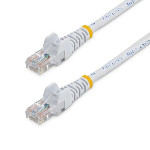 ＳｔａｒＴｅｃｈ．ｃｏｍ　カテゴリ５ｅ　ＬＡＮケーブル　ツメ折れ防止ＲＪ４５コネクタ　５ｍ　ホワイト　４５ＰＡＴ５ＭＷＨ　１本1