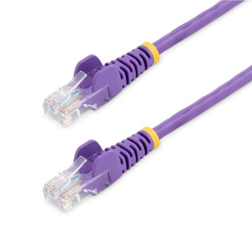 ＳｔａｒＴｅｃｈ．ｃｏｍ　カテゴリ５ｅ　ＬＡＮケーブル　ツメ折れ防止ＲＪ４５コネクタ　７ｍ　パープル　４５ＰＡＴ７ＭＰＬ　１本1
