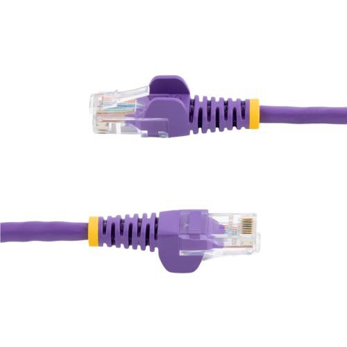 ＳｔａｒＴｅｃｈ．ｃｏｍ　カテゴリ５ｅ　ＬＡＮケーブル　ツメ折れ防止ＲＪ４５コネクタ　７ｍ　パープル　４５ＰＡＴ７ＭＰＬ　１本3
