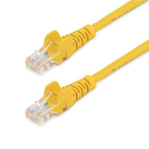 ＳｔａｒＴｅｃｈ．ｃｏｍ　カテゴリ５ｅ　ＬＡＮケーブル　ツメ折れ防止ＲＪ４５コネクタ　７ｍ　イエロー　４５ＰＡＴ７ＭＹＬ　１本1