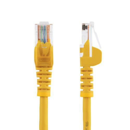 ＳｔａｒＴｅｃｈ．ｃｏｍ　カテゴリ５ｅ　ＬＡＮケーブル　ツメ折れ防止ＲＪ４５コネクタ　７ｍ　イエロー　４５ＰＡＴ７ＭＹＬ　１本2