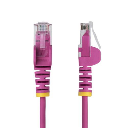 ＳｔａｒＴｅｃｈ．ｃｏｍ　カテゴリ６　ＬＡＮケーブル　スリムタイプ　１ｍ　ピンク　Ｎ６ＰＡＴ１００ＣＭＰＫＳ　１本2