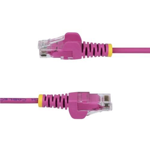 ＳｔａｒＴｅｃｈ．ｃｏｍ　カテゴリ６　ＬＡＮケーブル　スリムタイプ　１ｍ　ピンク　Ｎ６ＰＡＴ１００ＣＭＰＫＳ　１本3