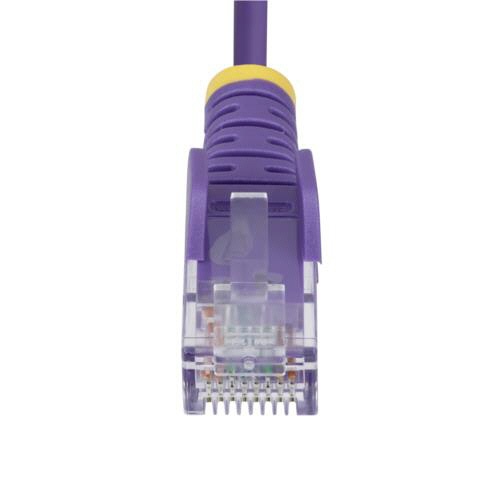 ＳｔａｒＴｅｃｈ．ｃｏｍ　カテゴリ６　ＬＡＮケーブル　スリムタイプ　１ｍ　パープル　Ｎ６ＰＡＴ１００ＣＭＰＬＳ　１本4