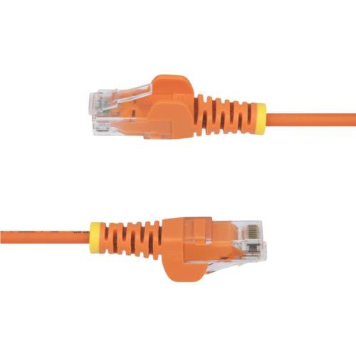 ＳｔａｒＴｅｃｈ．ｃｏｍ　カテゴリ６　ＬＡＮケーブル　スリムタイプ　１０ｍ　オレンジ　Ｎ６ＰＡＴ１０ＭＯＲＳ　１本3