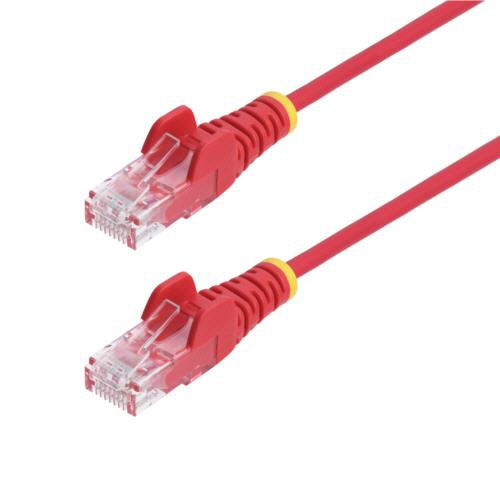 ＳｔａｒＴｅｃｈ．ｃｏｍ　カテゴリ６　ＬＡＮケーブル　スリムタイプ　１．５ｍ　レッド　Ｎ６ＰＡＴ１５０ＣＭＲＤＳ　１本1