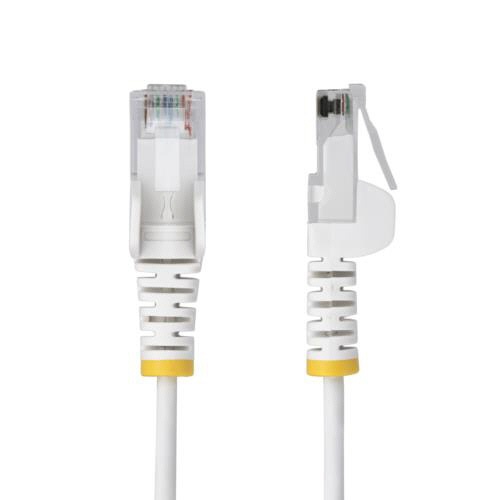 ＳｔａｒＴｅｃｈ．ｃｏｍ　カテゴリ６　ＬＡＮケーブル　スリムタイプ　１．５ｍ　ホワイト　Ｎ６ＰＡＴ１５０ＣＭＷＨＳ　１本2