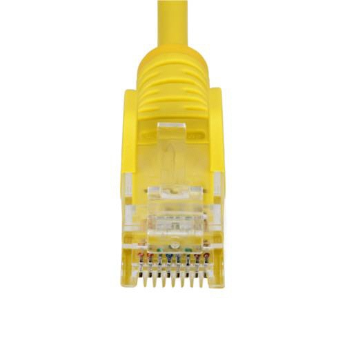 ＳｔａｒＴｅｃｈ．ｃｏｍ　カテゴリ６　ＬＡＮケーブル　スリムタイプ　２．５ｍ　イエロー　Ｎ６ＰＡＴ２５０ＣＭＹＬＳ　１本4