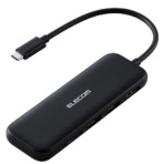 エレコム　ドッキングステーション　５ｉｎ１（ＵＳＢ　ＰＤ対応）　ブラック　ＤＳＴ－０５０ＢＰＢＫ　１個