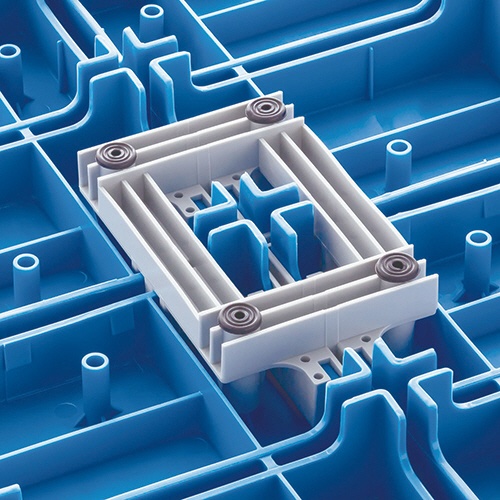 テラモト　エコブロックスノコ　２９７×４４４ｍｍ　灰　ＭＲ－９８６－６４２－５　１ケース（８枚）4