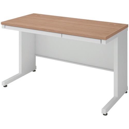 コクヨ　インベントデスク　平机　幅１２００×奥行６００×高さ７００ｍｍ　ホワイト／ラスティックミディアム　ＴＫＧ－Ｂ１２６ＳＡＷＭＰ２　１台1