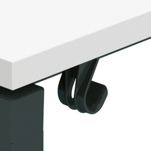 コクヨ　インベントフリースタイルデスク　ハーフ　幅１２００×奥行６００ｍｍ　脚：ブラック　天板：ホワイト　ＤＦＳ－ＫＫ１２０６ＷＣ－ＢＫＭＡＷ１　１台4
