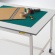 山金工業　ワークテーブル　１５０シリーズ　移動式　幅１２００×奥行７５０×高さ８２６ｍｍ　ホワイト　ＳＵＰＣ－１２７５－ＷＷ　１台2