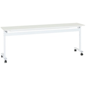 アジャストスタッキングテーブル　幅１８００×奥行４５０ｍｍ　ホワイト　１台1