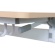 アジャストスタッキングテーブル　幕板付　幅１５００×奥行４５０ｍｍ　ホワイト　１台5