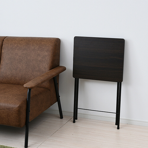 たのめーる】YAMAZEN ミニテーブルハイ ダークブラウン RYST