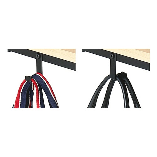 ルガテ　タップ付きデスク　幅１０００×奥行６００×高さ７２０ｍｍ　ホワイト　ＨＰＦ０２０４－１０６ＷＨ　１台5