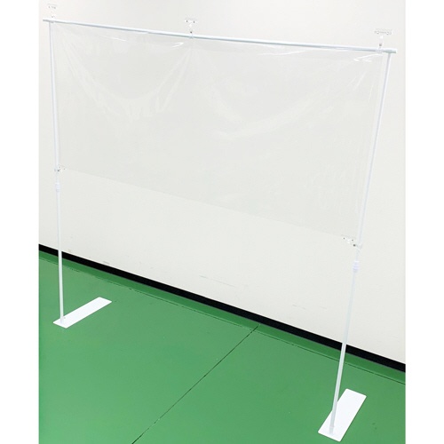 上西産業　飛沫ブロッカーシリーズ　幅１８５０×奥行４５０×高さ１１００－２０００ｍｍ　１台1
