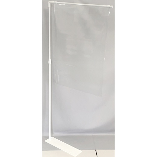 上西産業　飛沫ブロッカーシリーズ　サイドパーテーション　幅６９０×奥行４５０×高さ１１００－２０００ｍｍ　１台1