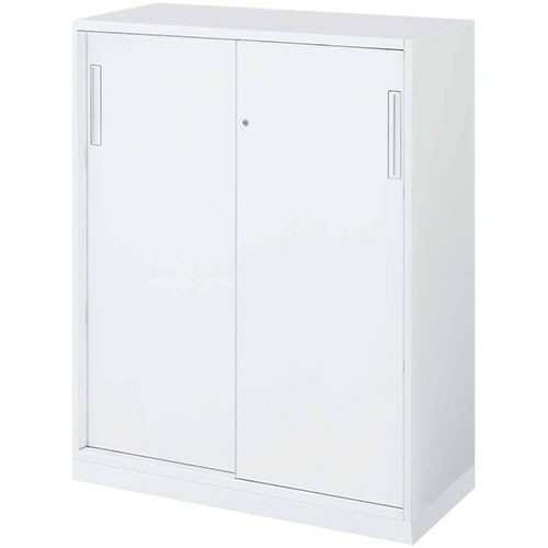 コクヨ　エディア　下置き用　２枚引き違い戸　幅９００×奥行４５０×高さ１１１０ｍｍ　ホワイト　ＢＷＵ－ＨＤ２５９ＳＡＷＮＮ－Ｋ　１台1