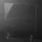 クラフトマン　アクリルパーテーション　Ｈ－Ｓ　窓付き　幅６００×高さ６５０（６６５）ｍｍ　ＣＳＡ－００４　１台