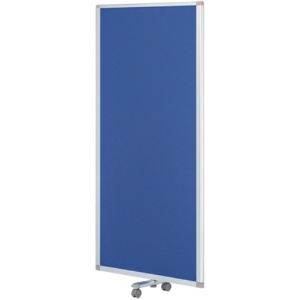 エランサ　パネルスクリーン　連結型　幅９００×高さ１８００ｍｍ　布張り　ブルー　（お客様組立）　ＣＰＳ－１８０９Ｒ－ＢＬ　１台1