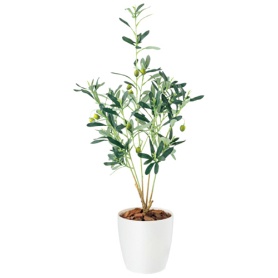 オフィスグリーン　人工植物　オリーブ　高さ７００ｍｍ　ＧＷＩＧ－ＯＴ－Ａ０１３　１個