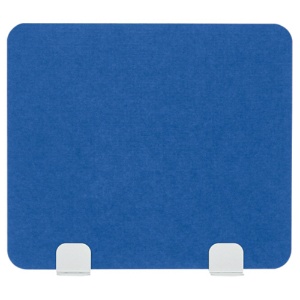 エランサ　置き式デスクトップパネル（フェルト）　幅５８０×高さ５００ｍｍ　ブルー（組立設置込）　ＬＰＦＮ－０５００６０－ＢＬ　１台1