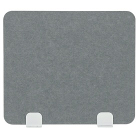 エランサ　置き式デスクトップパネル（フェルト）　幅５８０×高さ５００ｍｍ　グレー（お客様組立）　ＬＰＦＮ－０５００６０－Ｈ　１台