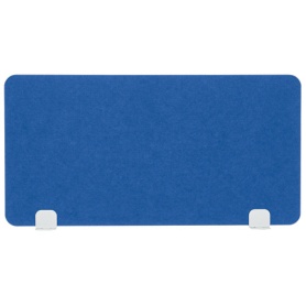 エランサ　置き式デスクトップパネル（フェルト）　幅９８０×高さ５００ｍｍ　ブルー（お客様組立）　ＬＰＦＮ－０５０１００－ＢＬ　１台