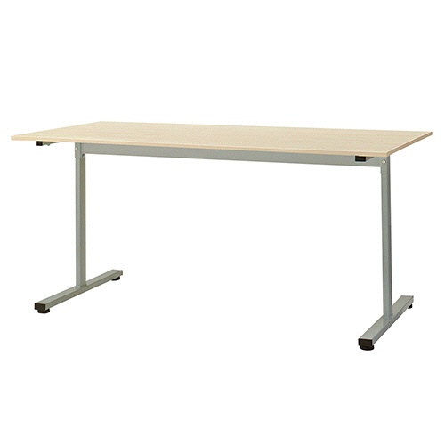 エランサ　ミーティングテーブル　Ｔ字脚　幅１５００×奥行７５０ｍｍ　ナチュラル（お客様組立）　ＬＢＴ－Ｎ１５７５ＮＡ　１台1